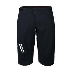 Spodenki rowerowe POC Velocity shorts. Czarne spodenki rowerowe POC, bez wzorów, rowerowe. Za 529.99 zł.
