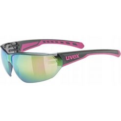 Okulary rowerowe dla dorosłych Uvex EQUATE. Czerwone okulary przeciwsłoneczne Uvex. Za 92.18 zł.