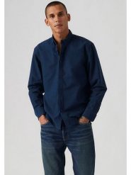 Levi's Koszula w kolorze granatowym rozmiar: XL. Niebieskie koszule Levi's®, s, bez wzorów, z bawełny, bez kołnierzyka, bez ramiączek. Za 145.26 zł.
