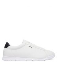 BOSS Sneakersy Nitan 50568470 Beżowy. Brązowe buty sportowe casual Boss, bez wzorów, ze skóry, bez zapięcia. Za 699.99 zł.