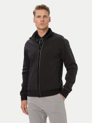 BOSS Bluza H-Shepherd 80 50565602 Czarny Regular Fit. Czarne bluzy Boss, m, bez wzorów, z bawełny, bez kaptura. Za 899.99 zł.
