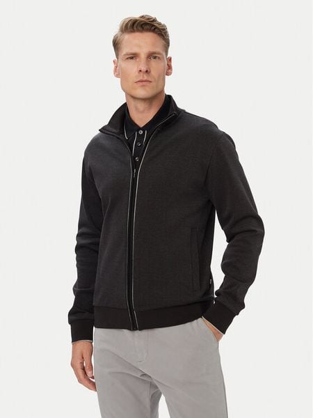 BOSS Bluza H-Shepherd 80 50565602 Czarny Regular Fit. Czarne bluzy Boss, m, bez wzorów, z bawełny, bez kaptura. Za 899.99 zł.