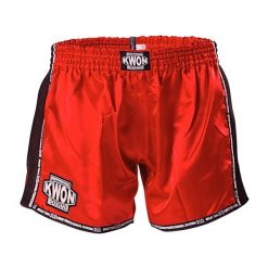 Spodenki do boksu tajskiego Kwon Professional Boxing Evolution. Czerwone szorty KWON, xl, bez wzorów, sportowe. Za 195.50 zł.
