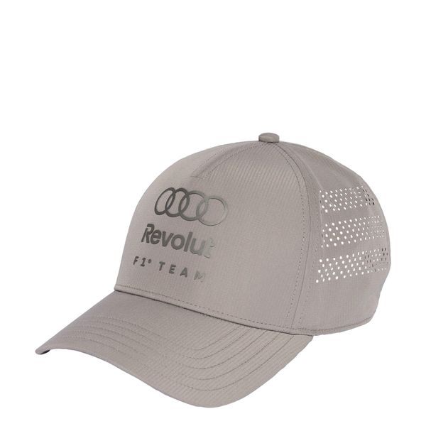 CZAPKA Z DASZKIEM AUDI REVOLUT F1 TEAM MECHANICS. Szare czapki z daszkiem Adidas, bez wzorów, z materiału. Za 199.00 zł.