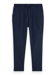 Scotch & Soda Spodnie dresowe w kolorze granatowym rozmiar: W33/L32. Niebieskie spodnie treningowe długie Scotch & Soda, l, bez wzorów, z dresówki. Za 221.15 zł.
