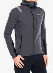 Kurtka softshell męska La Sportiva Aequilibrium Speed Jacket. Szare kurtki La Sportiva, m, bez wzorów, z materiału, bez kaptura. Za 788.69 zł.