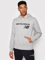 New Balance Bluza C C F Hoodie MT03910 Szary Relaxed Fit. Szare bluzy New Balance, m, bez wzorów, z syntetyku, bez kaptura. Za 269.00 zł.