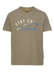 Camel Active Koszulka w kolorze khaki rozmiar: M. Brązowe bezrękawniki Camel Active, m, bez wzorów, z bawełny, bez kołnierzyka, bez ramiączek. Za 97.28 zł.