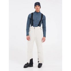 Spodnie narciarskie Protest Owens. Białe spodnie narciarskie i snowboardowe Protest, m, bez wzorów, narciarskie. W wyprzedaży za 423.00 zł.