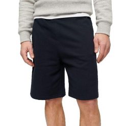 Szorty Superdry Essential Logo wygodne czarne. Czarne krótkie spodenki sportowe Superdry, m, bez wzorów, z bawełny. Za 253.60 zł.