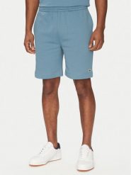 Lacoste Szorty sportowe GH9627 Niebieski Regular Fit. Niebieskie krótkie spodenki sportowe LACOSTE, m, bez wzorów, z bawełny. Za 339.99 zł.