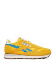 Reebok Sneakersy EO-CLASSIC LEATHER 100245029 Żółty. Żółte buty sportowe casual Reebok, bez wzorów, ze skóry, bez zapięcia. Za 329.99 zł.
