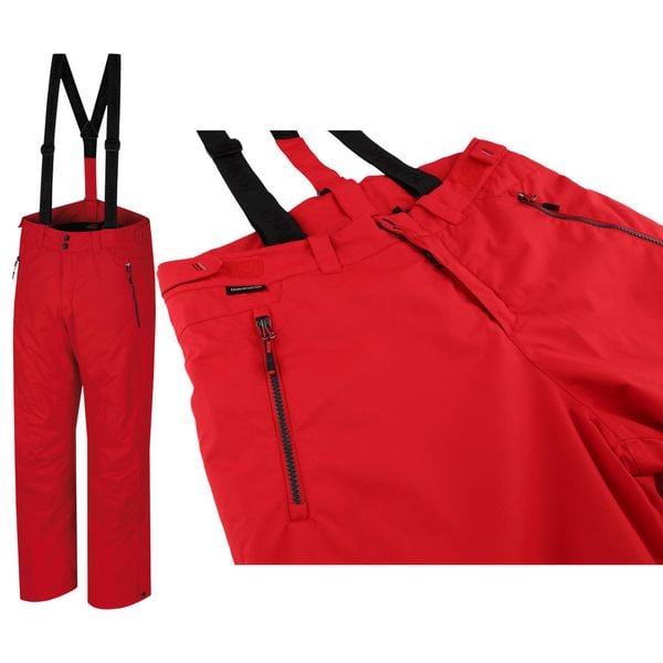 Męskie spodnie narciarskie Hannah Jago Red 6000 mm. Czerwone spodnie narciarskie i snowboardowe Hannah, m, bez wzorów, narciarskie. W wyprzedaży za 249.90 zł.