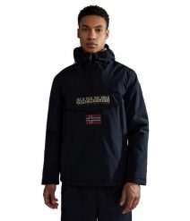 Kurtka puchowa Mężczyzna NAPAPIJRI RAINFOREST WINTER 3. Czarne kurtki Napapijri, na zimę, m, bez wzorów, z materiału, bez kaptura. Za 755.00 zł.