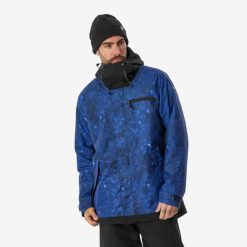 Kurtka snowboardowa męska Dreamscape SNB 100. Żółte kurtki narciarskie i snowboardowe DREAMSCAPE, m, bez wzorów, z materiału, narciarskie. W wyprzedaży za 229.99 zł.