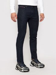 Tommy Hilfiger Jeansy Bleecker MW0MW15600 Granatowy Slim Fit. Niebieskie jeansy Tommy Hilfiger, m. Za 309.99 zł.