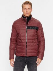 BOSS Kurtka przejściowa Darolus 50464308 Czerwony Regular Fit. Czerwone kurtki Boss, m, bez wzorów, z syntetyku, bez kaptura. Za 759.99 zł.