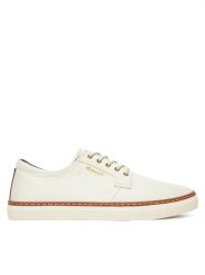 Gant Półbuty 30638802 Beżowy. Brązowe eleganckie półbuty GANT, bez wzorów, z materiału, bez obcasa, bez zapięcia. Za 379.99 zł.