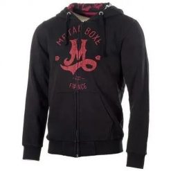 Bluza z kapturem Metal Boxe M. Czarne bluzy z kapturem METAL BOXE, l, bez wzorów, z bawełny, z kapturem. Za 265.50 zł.