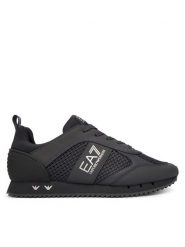 EA7 Emporio Armani Sneakersy 7X000334 AF18610 M8422 Czarny. Czarne buty sportowe casual EA7 Emporio Armani, bez wzorów, ze skóry, bez zapięcia. Za 884.99 zł.