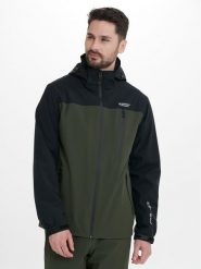 Weather Report Kurtka przeciwdeszczowa Delton WR201566 Zielony Regular Fit. Zielone kurtki outdoor i hardshell Weather Report, l, bez wzorów, z syntetyku, bez kaptura. Za 249.99 zł.