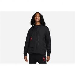 Kurtka uniwersalna męska Nike Kyrie Lightweight. Czarne kurtki Nike, m, bez wzorów, z syntetyku, bez kaptura, do biegania. Za 728.00 zł.