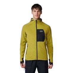 Bluza z kapturem z pełnym zamkiem błyskawicznym Mountain Hardwear Polartec® Powe. Zielone bluzy z kapturem MOUNTAIN HARDWEAR, l, bez wzorów, z polaru, z kapturem. Za 802.50 zł.