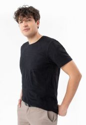 TM-ENAR. Czarne t-shirty Volcano, m, bez wzorów, z bawełny, bez kołnierzyka, bez ramiączek. Za 79.99 zł.