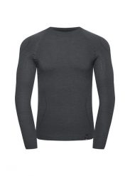 Koszulka longsleeve termoaktywna męska długi rękaw Fjord Nansen Oxiva Merino. Szare bielizna termoaktywna Fjord Nansen, na zimę, l, bez wzorów, z materiału, bez ramiączek, narciarskie. Za 339.98 zł.