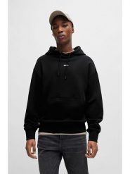 Hugo Boss Bluza w kolorze czarnym rozmiar: XL. Czarne bluzy HUGO BOSS, xl, bez wzorów, z bawełny, z kapturem. Za 404.99 zł.