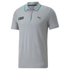 PUMA KOSZULKA POLO MAPF1 53491202 r S. Szare koszulki polo Puma, m, bez wzorów, bez kołnierzyka, bez ramiączek. Za 168.99 zł.