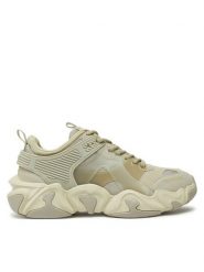 Guess Sneakersy FMPCES PEL12 Beżowy. Brązowe buty sportowe casual Guess, z aplikacjami, z materiału, bez zapięcia. Za 439.99 zł.