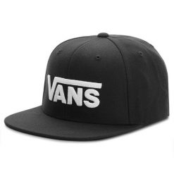 Czapka z daszkiem Vans. Czarne czapki z daszkiem Vans, bez wzorów. Za 99.99 zł.