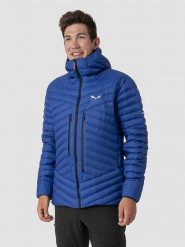 Salewa Kurtka funkcyjna "Ortles" w kolorze granatowym rozmiar: S. Niebieskie kurtki Salewa, na zimę, s, bez wzorów, bez kaptura. Za 894.95 zł.
