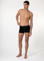 Bokserki Fila 1-pak Czarne 2xl. Czarne bokserki Fila, m, bez wzorów, z bawełny. Za 61.39 zł.