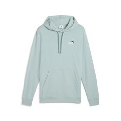 Męska bluza z kapturem Essentials z małym dwukolorowym logo No. 1 PUMA. Zielone bluzy z kapturem Puma, m, bez wzorów, prążkowane, z kapturem. Za 171.00 zł.