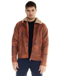 Męska kurtka typu sherpa Leone Shades. Żółte kurtki LEONE 1947 APPAREL, l, bez wzorów, z materiału, z kapturem. Za 273.61 zł.