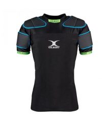 Podkładka pod ramię do rugby Gilbert XP100 US. Czarne odzież kompresyjna gilbert, l, bez wzorów, z materiału, na fitness i siłownię. Za 316.00 zł.