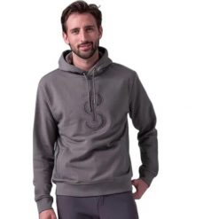 Bluza z kapturem PS of Sweden Samuel. Niebieskie bluzy z kapturem PS OF SWEDEN, xs, z aplikacjami, z bawełny, z kapturem. Za 548.70 zł.