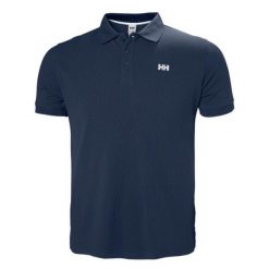 Koszulka sportowa męska Helly Hansen Driftline. Niebieskie t-shirty sportowe Helly Hansen, bez wzorów, bez ramiączek, żeglarskie. Za 419.99 zł.