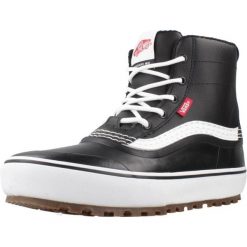 Buty VANS MTE STANDARD MID WATERPROOF Czarny. Czarne buty trekkingowe Vans, bez wzorów, ze skóry, bez zapięcia. Za 743.67 zł.