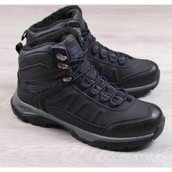 Atletico Buty męskie ATC291 czarno-niebieskie r. 45. Buty trekkingowe marki Atletico. Za 85.00 zł.