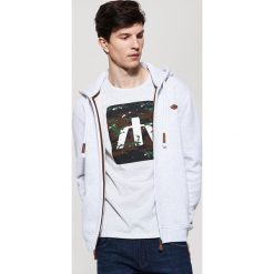 Miękka bluza z kapturem - Jasny szar. Bluzy marki House. Za 89.99 zł.