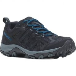 Buty trekkingowe męskie Merrell Accentor 3. Czarne trekkingi Merrell, bez wzorów, z materiału, bez zapięcia. Za 636.00 zł.