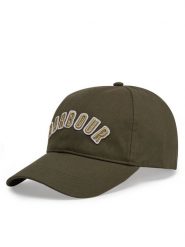 Barbour Czapka z daszkiem Campbell MHA0840GN51 Zielony. Zielone czapki z daszkiem Barbour, bez wzorów, z bawełny. Za 99.99 zł.