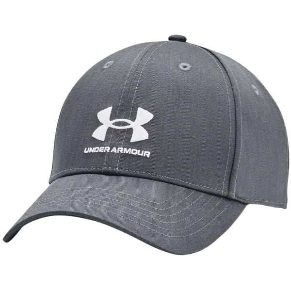 1381645 Czapka Z Daszkiem. Szare czapki z daszkiem Under Armour, bez wzorów. Za 142.99 zł.