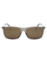 Polaroid Męskie okulary przeciwsłoneczne w kolorze szaro-jasnobrązowym rozmiar: 59. Brązowe okulary przeciwsłoneczne Polaroid. Za 139.95 zł.