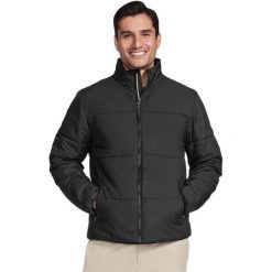 Kurtka Męska Skechers GO SHIELD Cozy Fit Traverse Down Jacket. Czarne kurtki Skechers, m, bez wzorów, z poliesteru, bez kaptura. Za 690.00 zł.