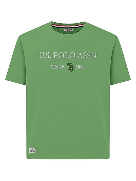 U.S. Polo Assn. Koszulka w kolorze zielonym rozmiar: XL. Zielone bezrękawniki U.S. Polo Assn., s, bez wzorów, z bawełny, bez kołnierzyka, bez ramiączek. Za 83.03 zł.