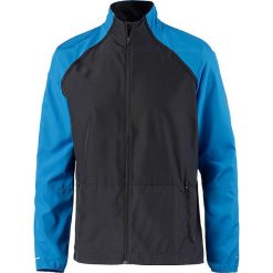 Kurtka w kolorze niebiesko-czarnym do biegania. Kurtki ASICS. W wyprzedaży za 150.95 zł.